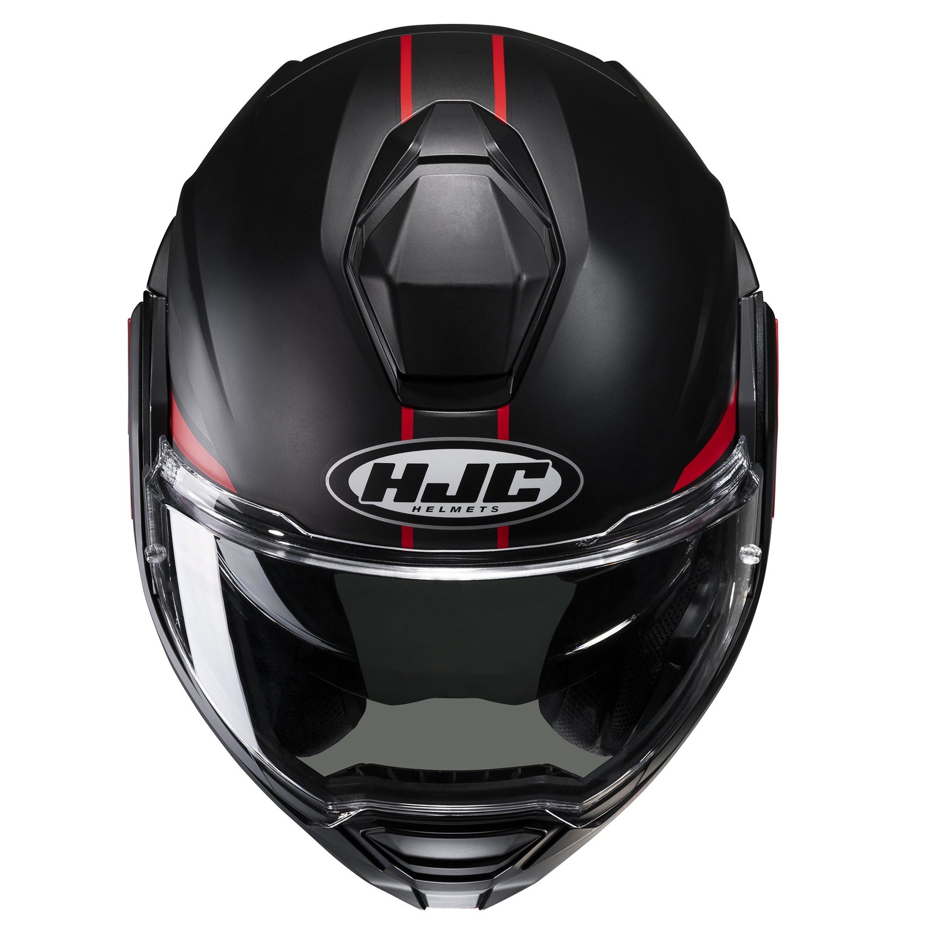 HJC I100 Beis Modular Flip Front Helmet - Red / Black