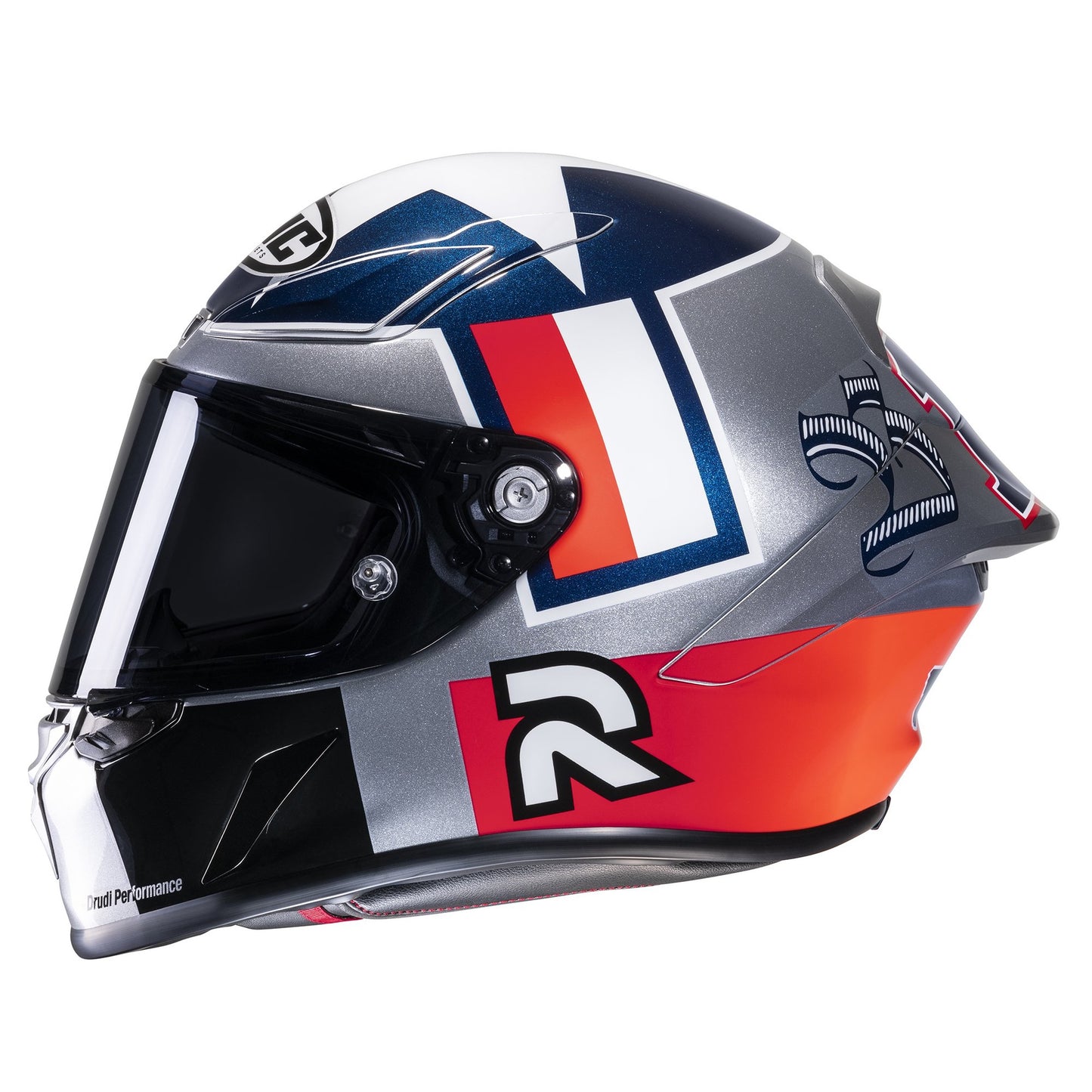 HJC RPHA 1 Full Face Helmet - Ben Spies Silverstar