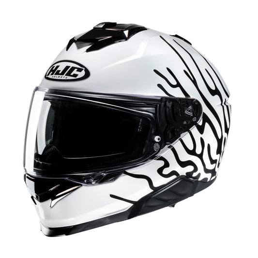 HJC I71 Full Face Helmet Celos - White / Black / Yellow