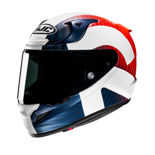 HJC RPHA 12 Lawin Full Face Helmet - Red / White / Blue