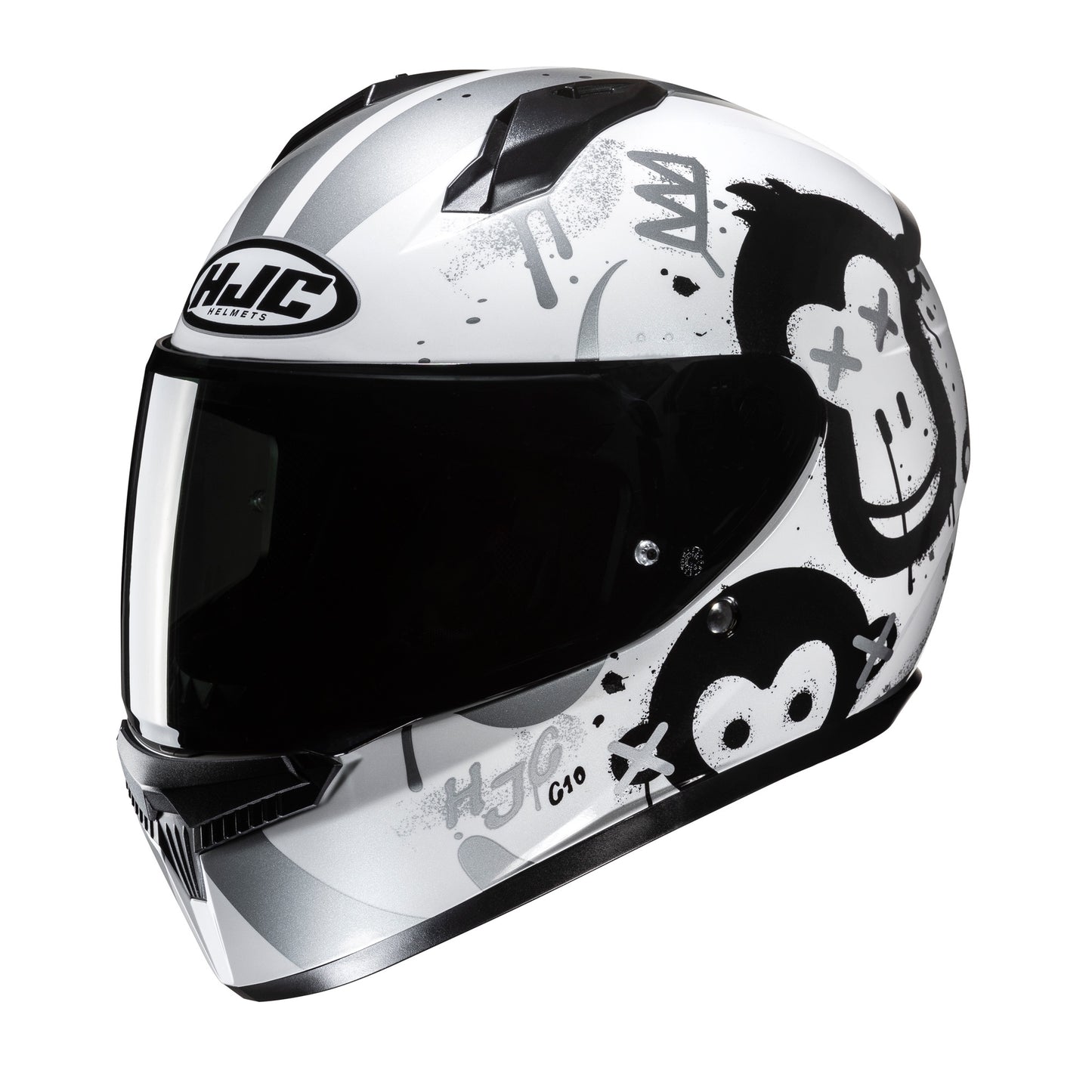 HJC C10 Geti Full Face Helmet - White