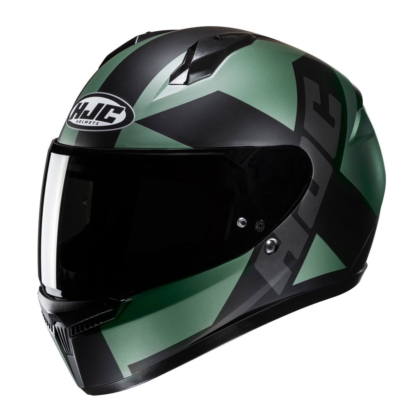 HJC C10 Tez Full Face Helmet - Khaki Green