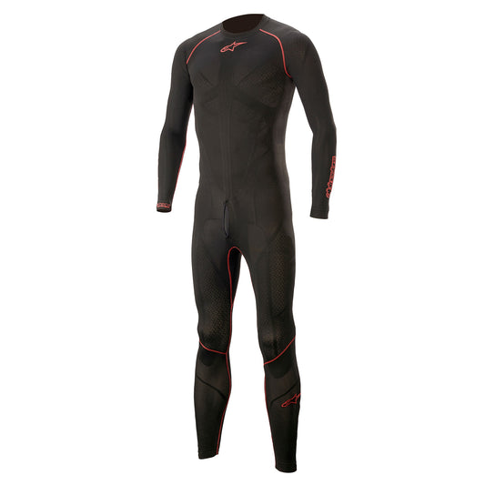 Alpinestars Ride Tech Lite 1 Piece Undersuit - Black / Red