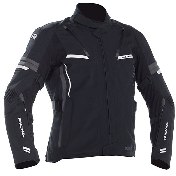 Richa Arc Laminated Goretex Men's Textile Jacket - Black