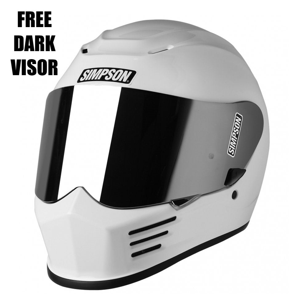 Simpson Speed 22.06 Full Face Helmet - Gloss White