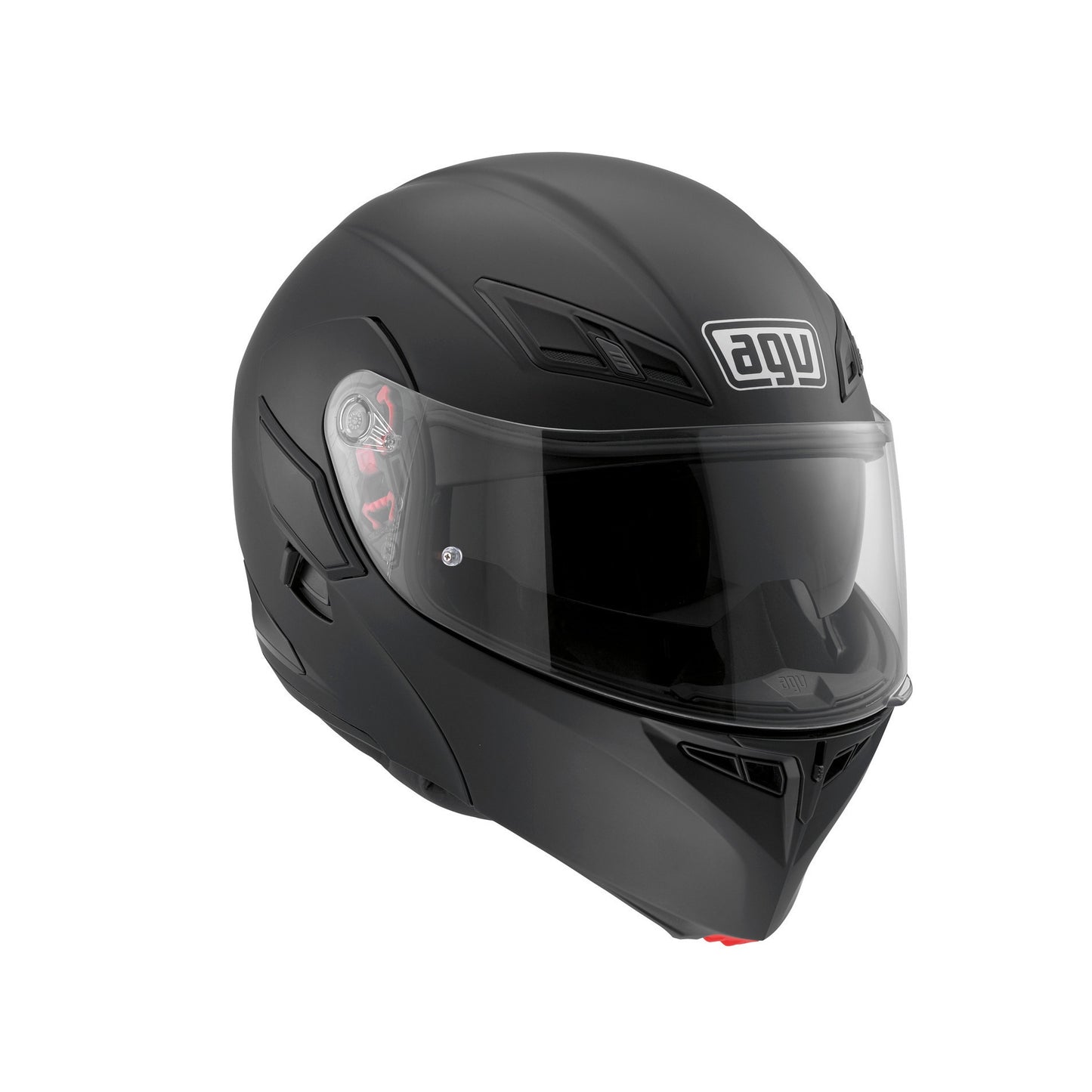 AGV Compact-ST Flip Front Helmet Solid - Matt Black