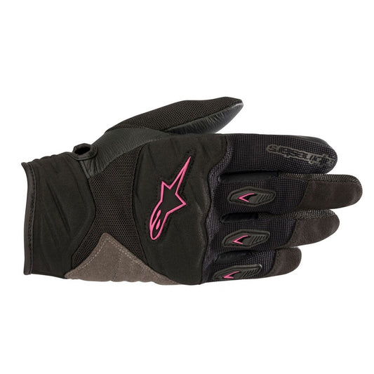 Alpinestars Stella Shore Ladies Gloves - Black / Fuchsia