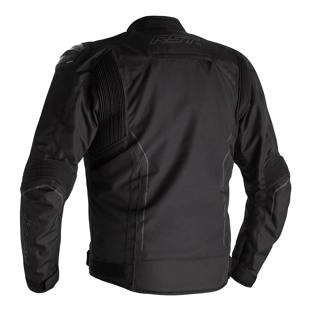 RST S1 CE Mens Textile Jacket - Black / Black / Black .