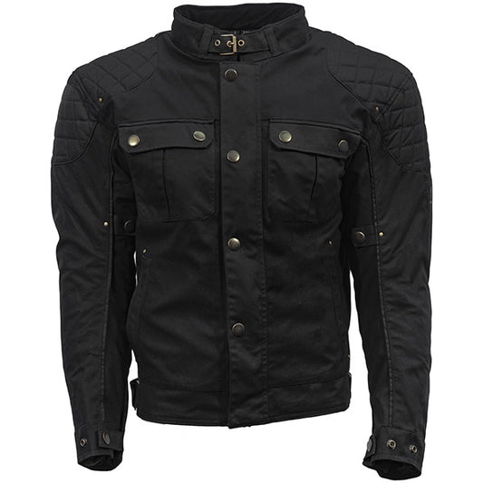 Richa Scrambler 2 Men's Wax Jacket - Black