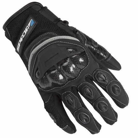 Spada Textile Gloves CE MX-Air - Black