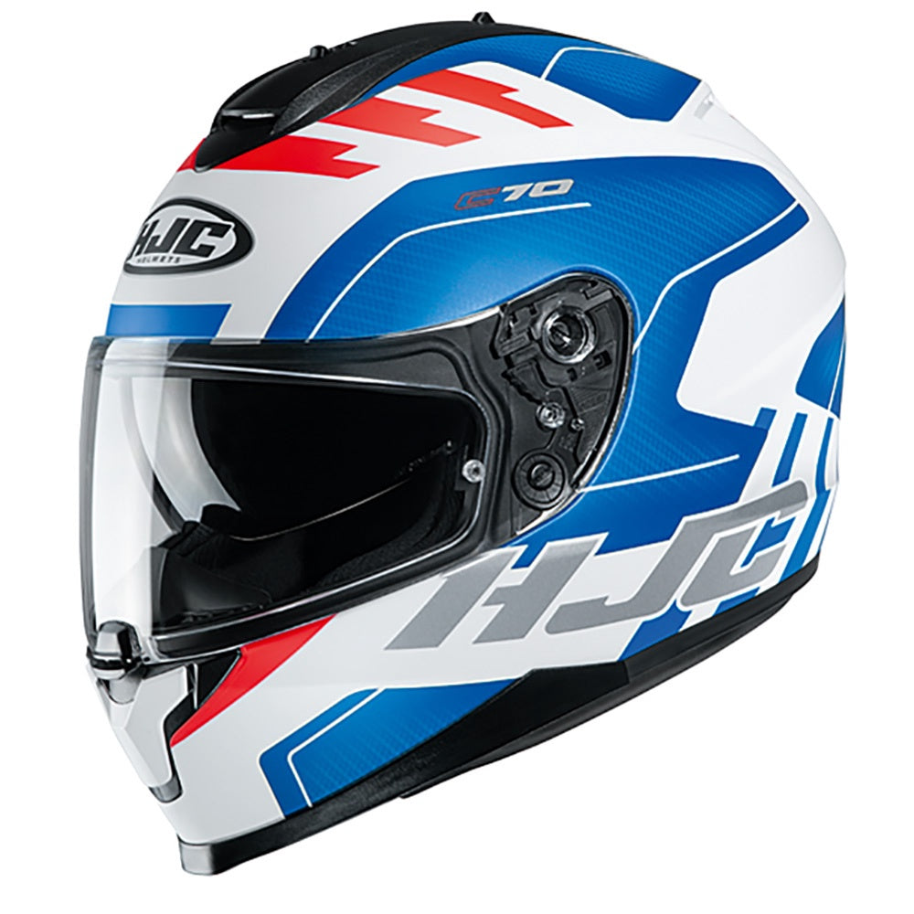 HJC C70 Koro Full Face Helmet - Red / White / Blue