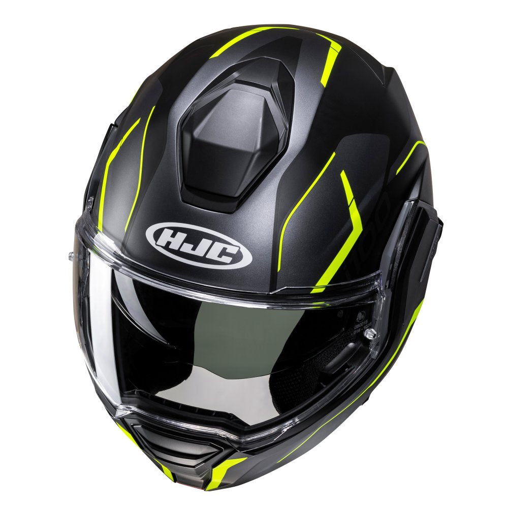 HJC I100 Lorix Modular Flip Front Helmet - Yellow