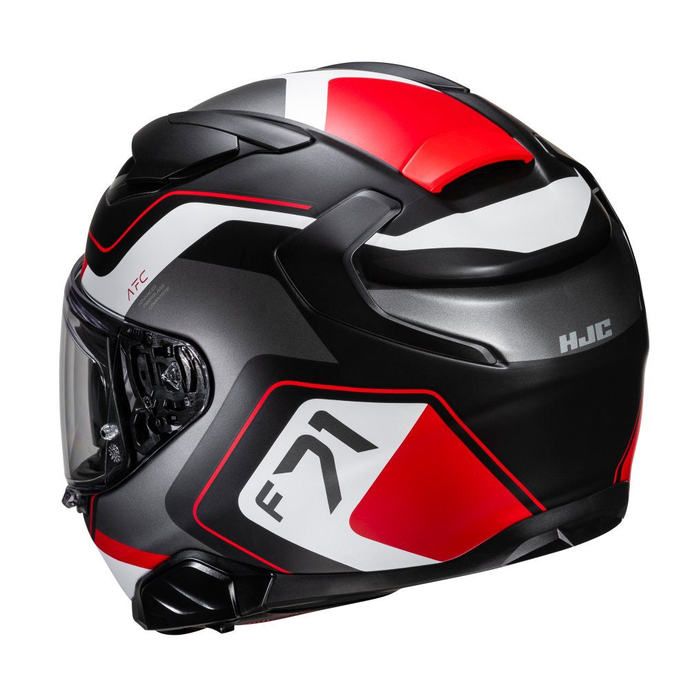 HJC F71 Arcan Full Face Helmet - Red / Black