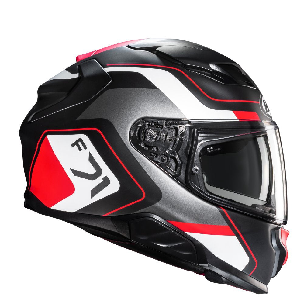 HJC F71 Arcan Full Face Helmet - Red / Black