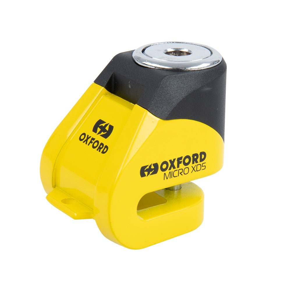 Oxford Micro XD5 Disc Lock Yellow / Black