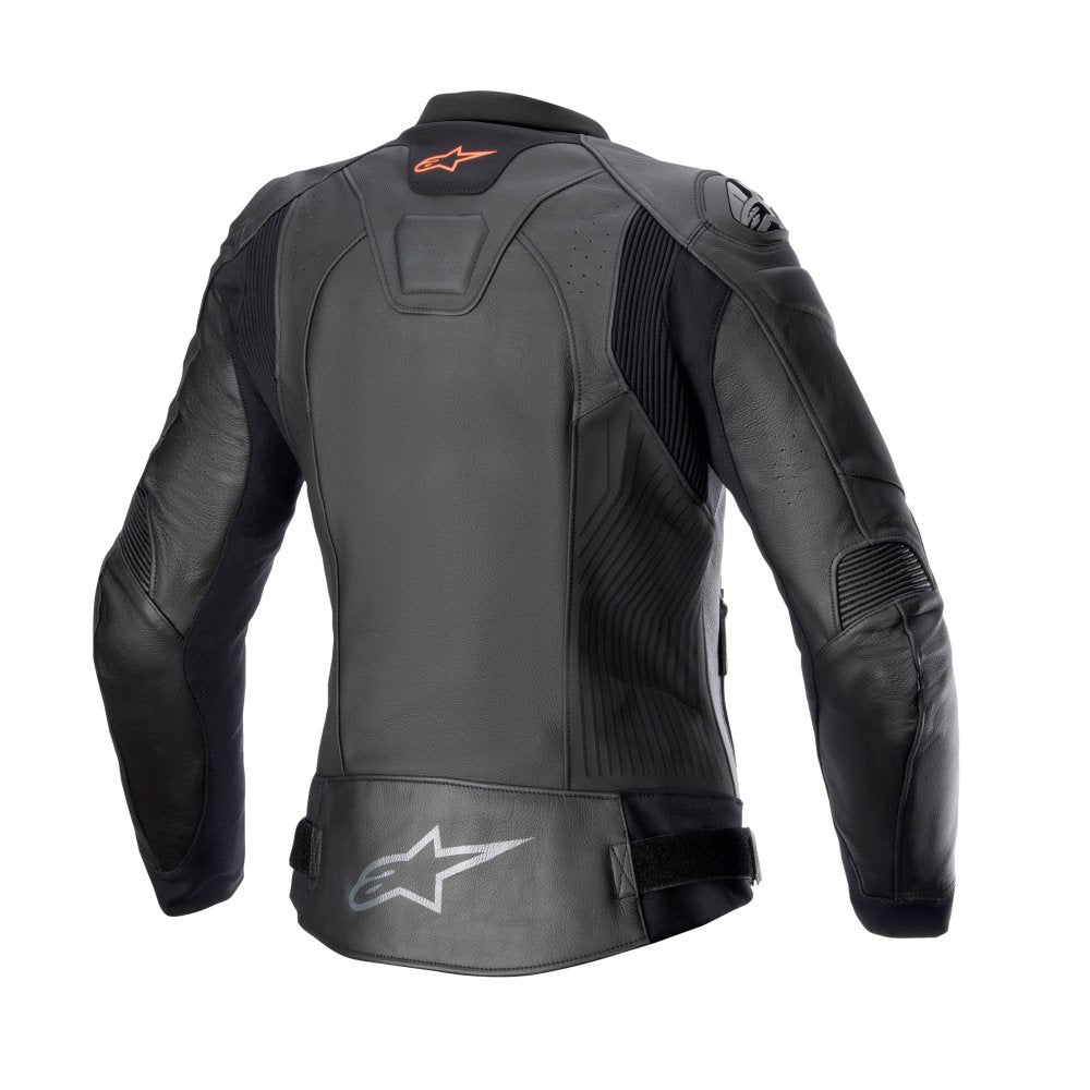 Alpinestars Stella GP Plus V4 Leather Jacket - Black / Black