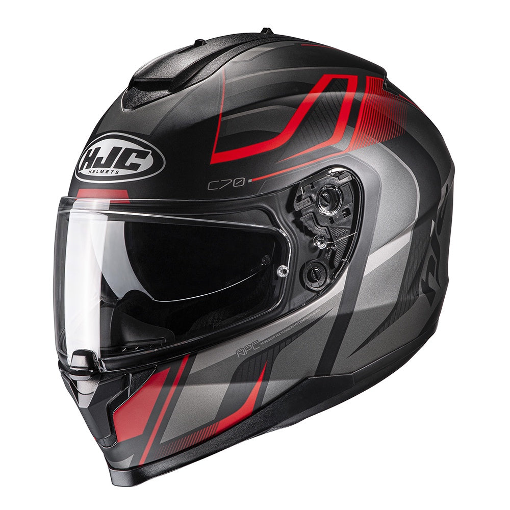 HJC C70 Full Face Helmet - Lantic Red