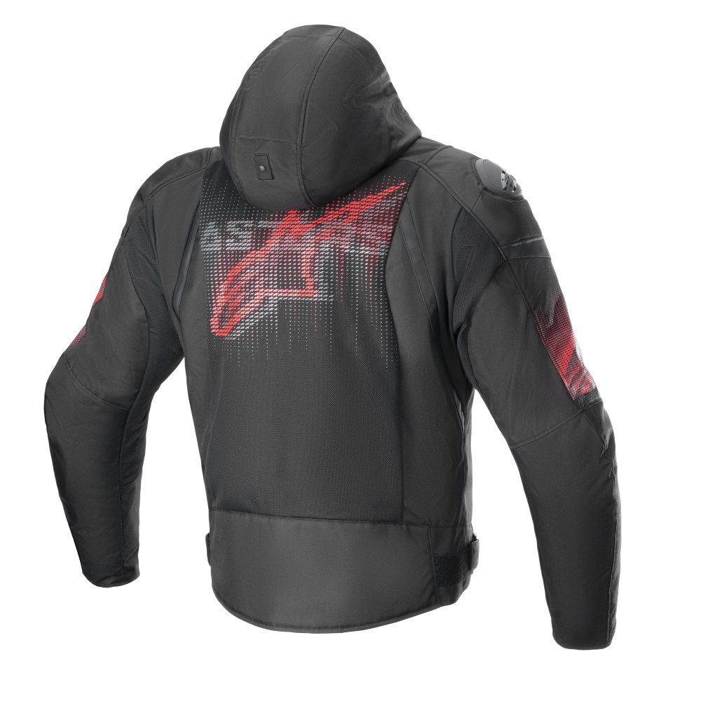 Alpinestars Zaca Air Venom Waterproof Jacket - Black / Bright Red