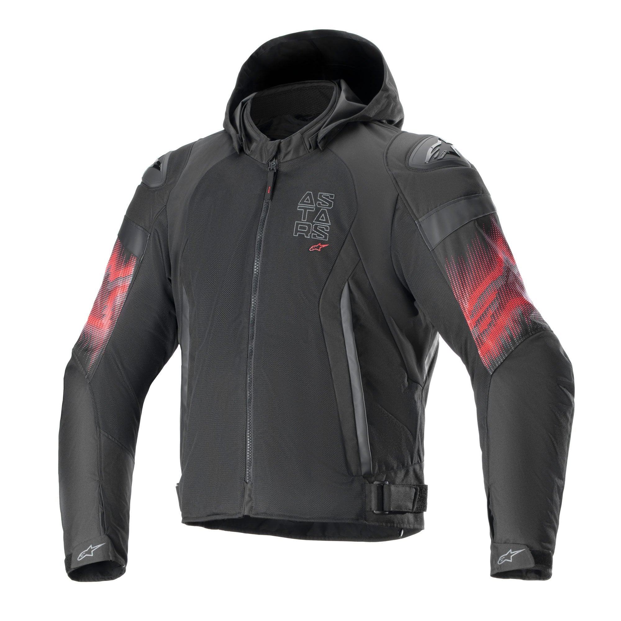 Alpinestars Zaca Air Venom Waterproof Jacket - Black / Bright Red