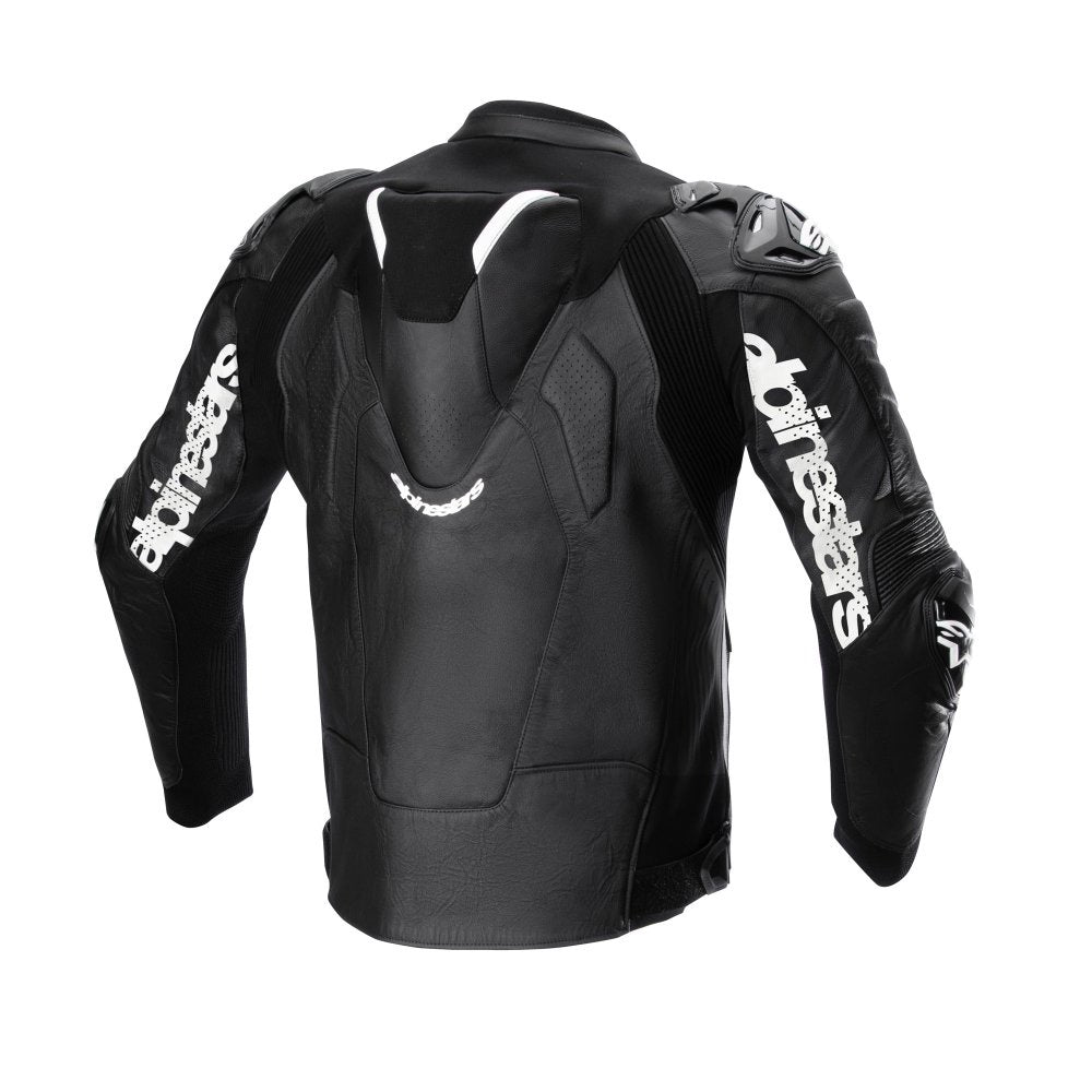 Alpinestars Atem V5 Leather Sports Jacket - Black / White