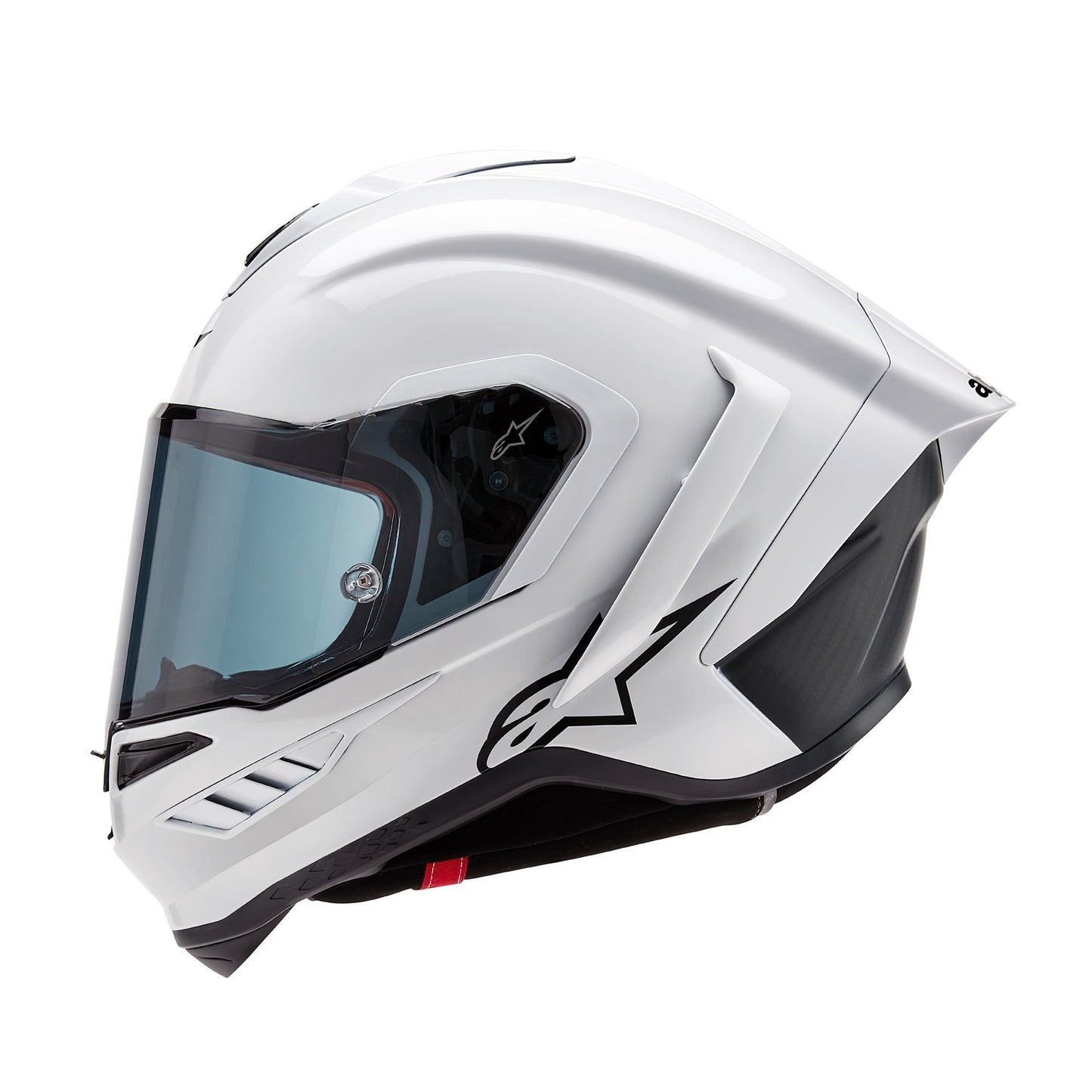 Alpinestars Supertech R10 Solid ECE 06 / FIM - White Gloss