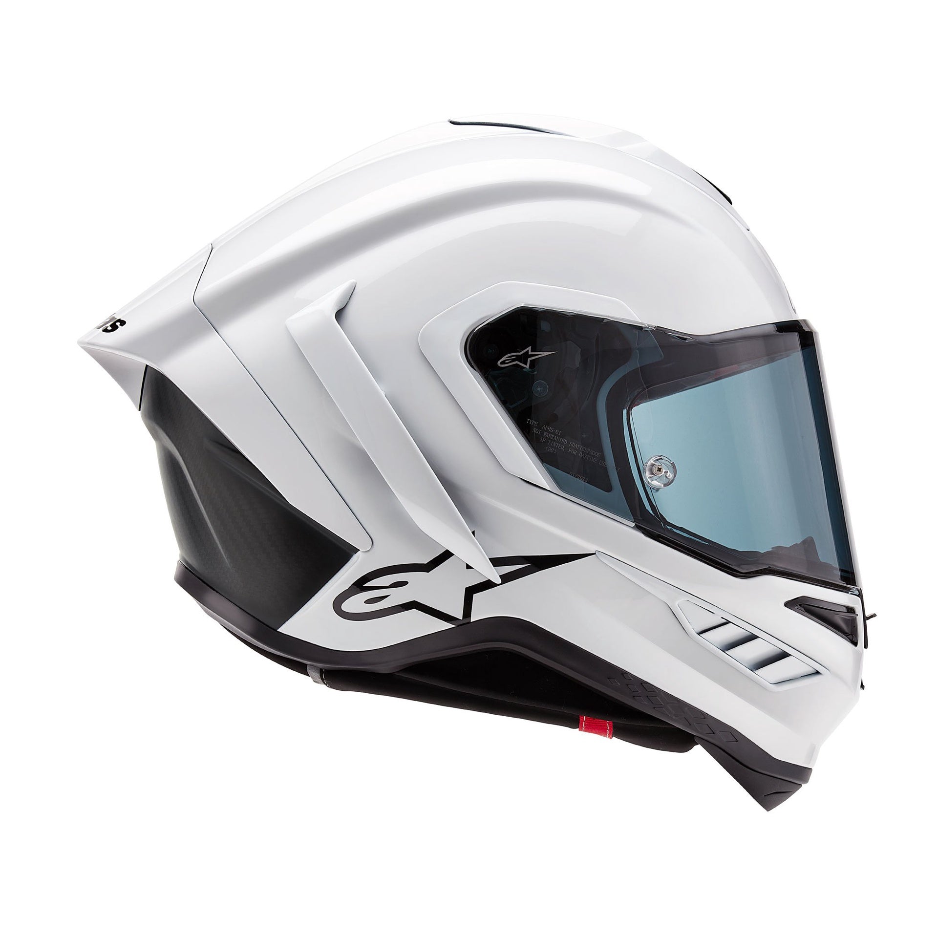 Alpinestars Supertech R10 Solid ECE 06 / FIM - White Gloss