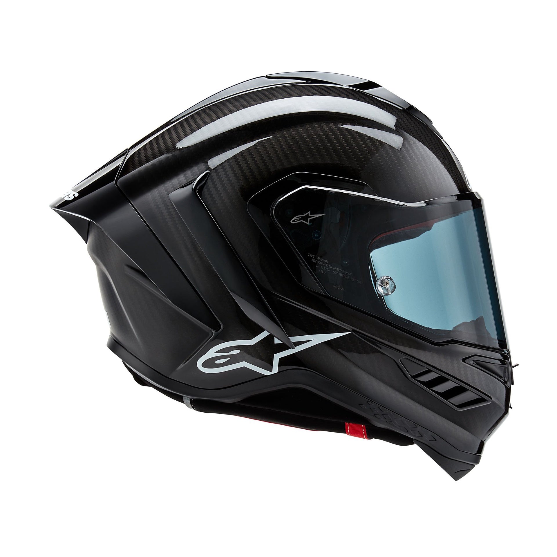 Alpinestars Supertech R10 Solid ECE 06 / FIM - Black Carbon