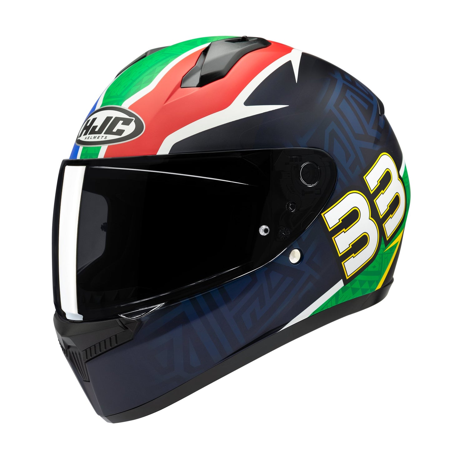 HJC C10 Brad Binder Helmet MC21SF - Red / White / Blue