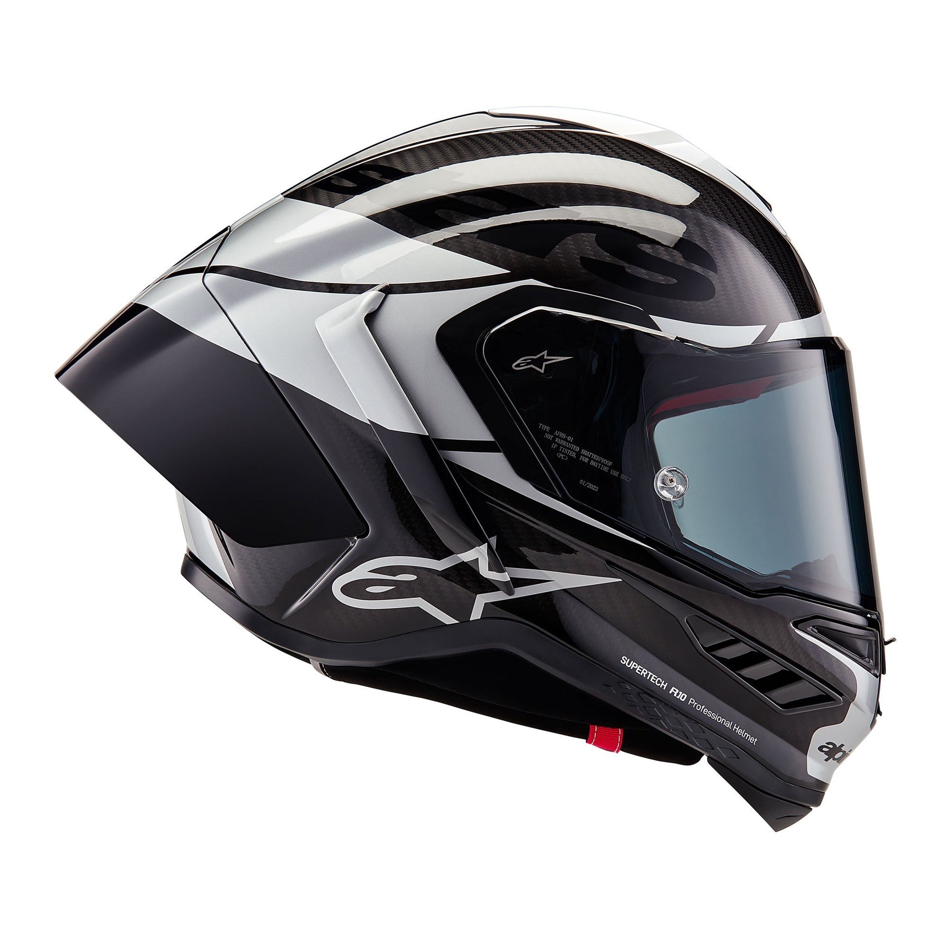 Alpinestars Supertech R10 Element ECE 06 FIM - Black Carbon Silver