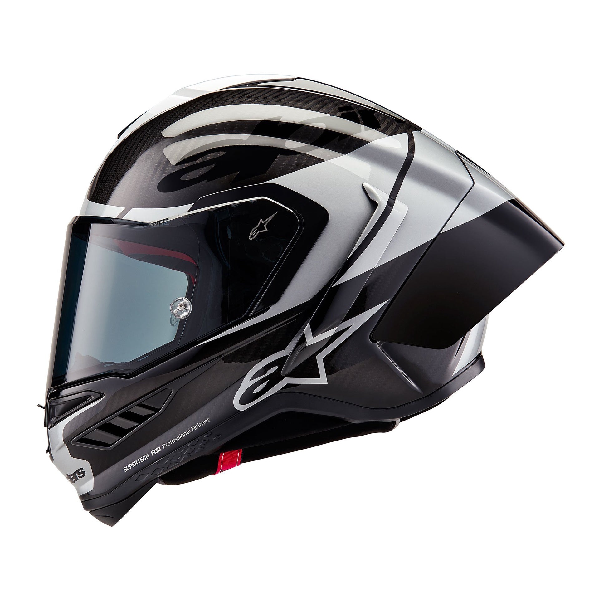 Alpinestars Supertech R10 Element ECE 06 FIM - Black Carbon Silver