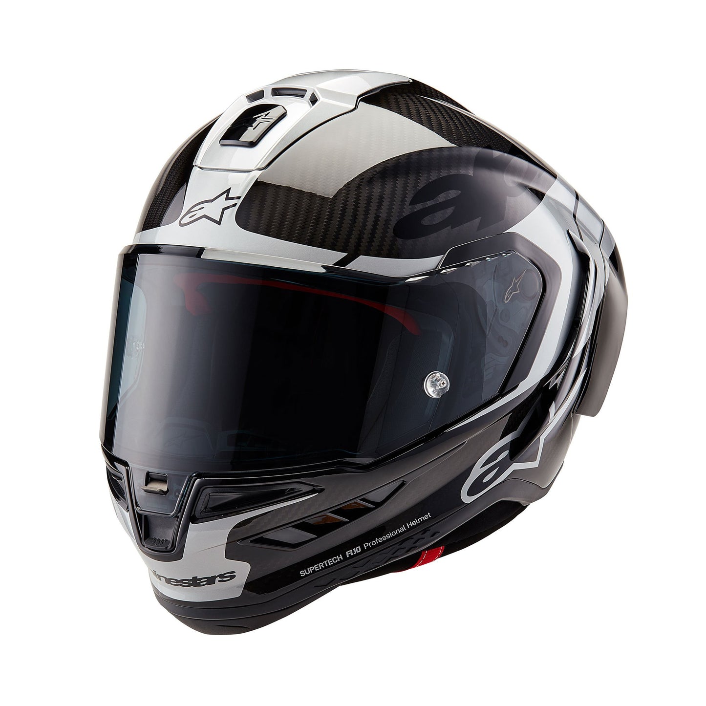 Alpinestars Supertech R10 Element ECE 06 FIM - Black Carbon Silver