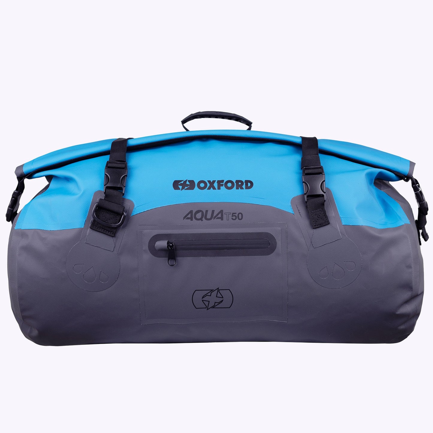 Oxford Aqua T-50 Roll Bag- Blue / Grey