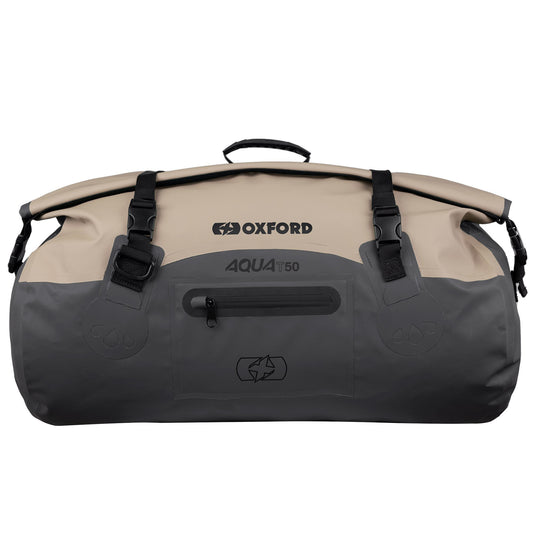 Oxford Aqua T-50 Roll Bag- Desert / Grey