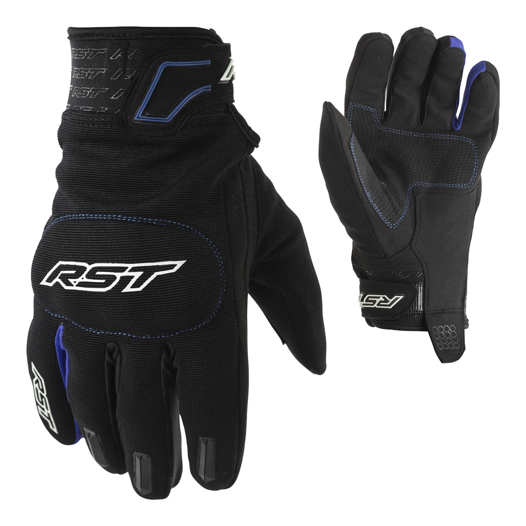 RST Rider CE Mens Gloves - Black / Blue