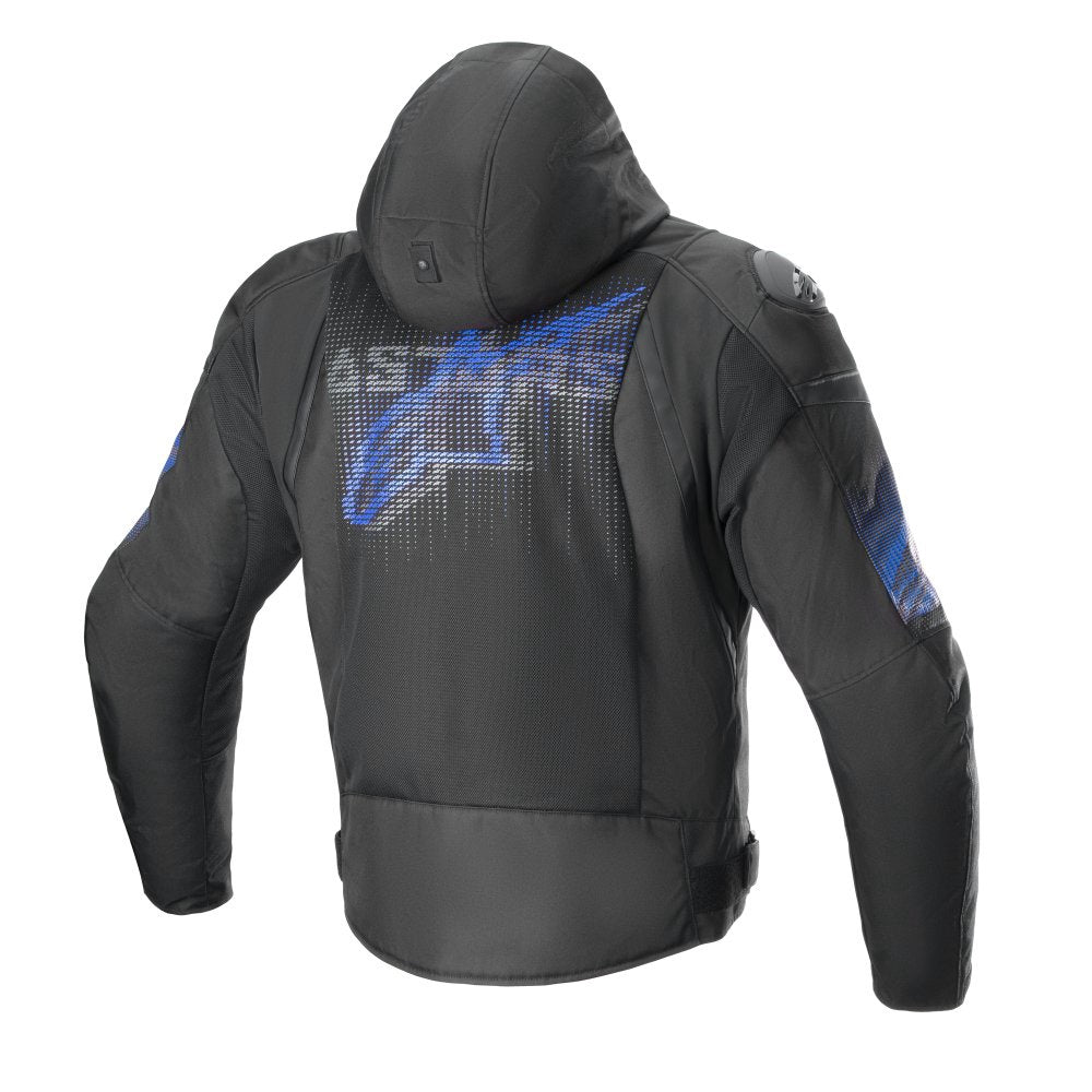 Alpinestars Zaca Air Venom Waterproof Jacket - Black / Electric Blue