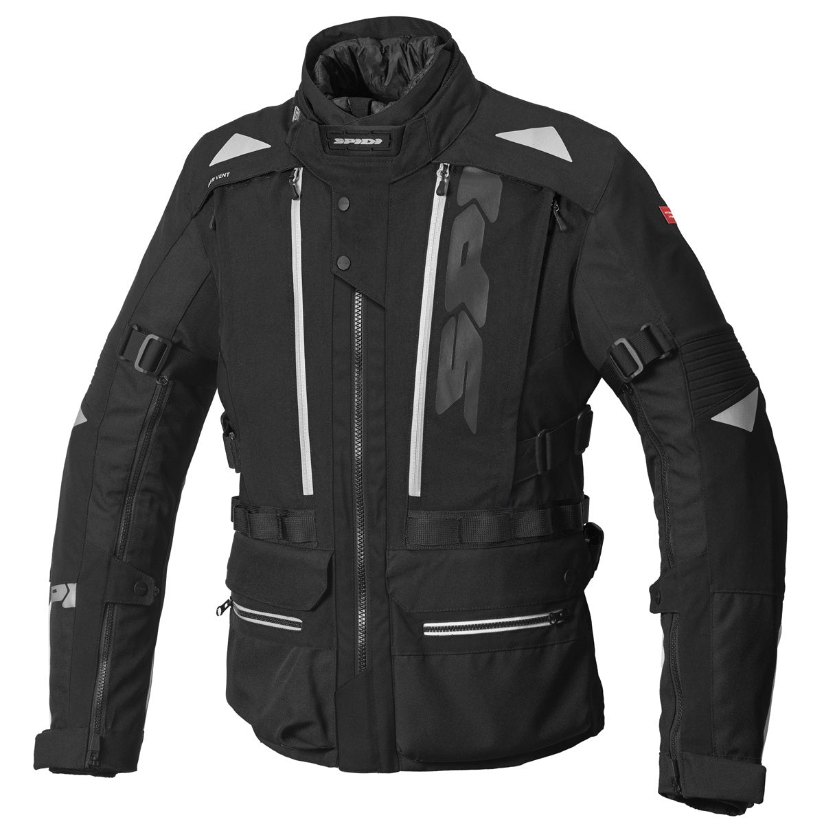 Spidi All Road CE AA Waterproof Textile Jacket - Black