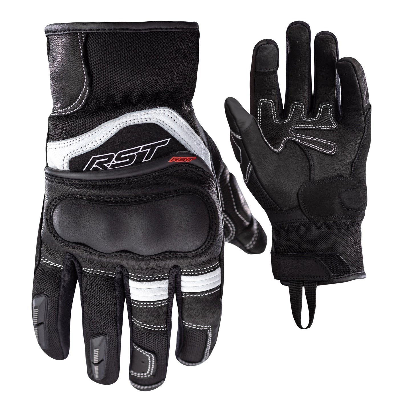 RST Urban Air 3 Mesh CE Ladies Gloves - Black / White