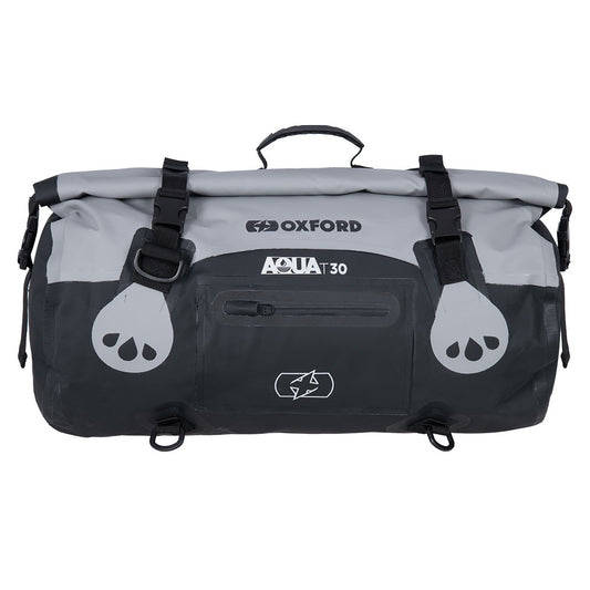 Oxford AQUA T-30 ROLL BAG - GREY/BLACK