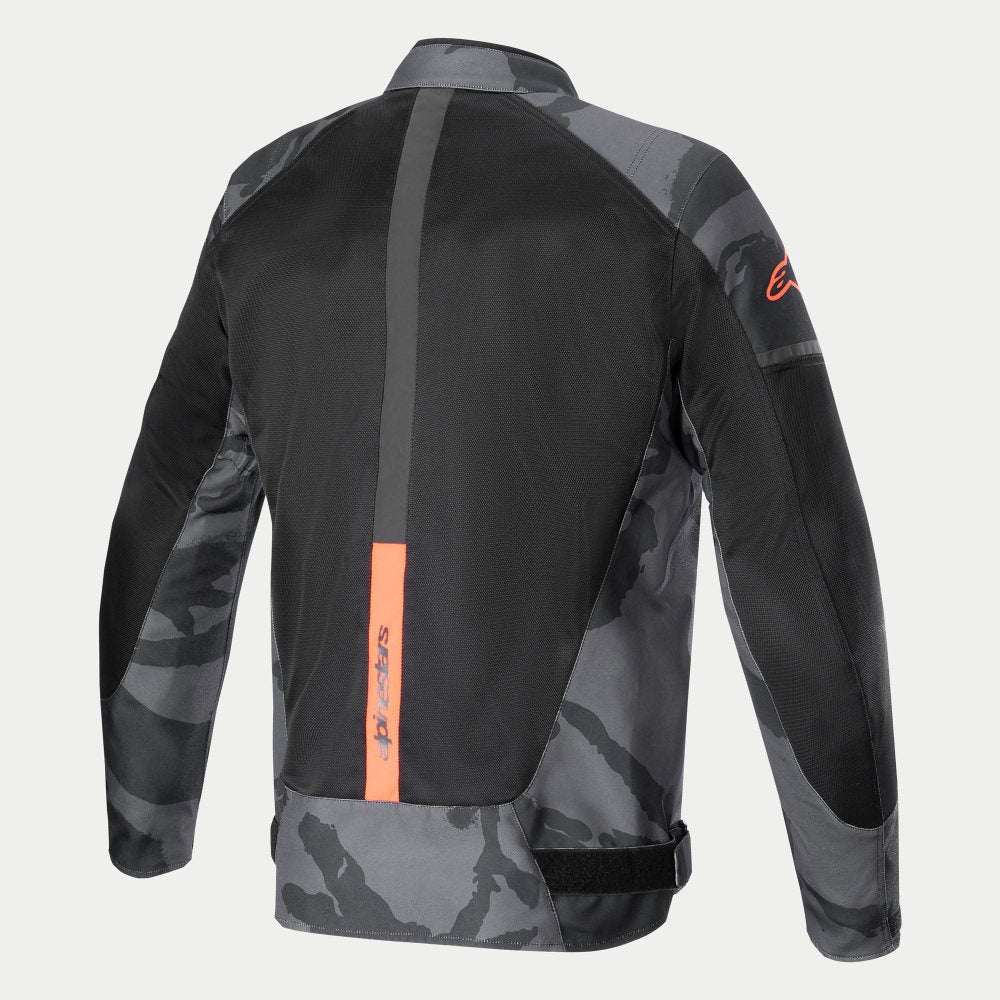 Alpinestars T SP X Superair Mesh Jacket - Grey Camo / Red Fluo