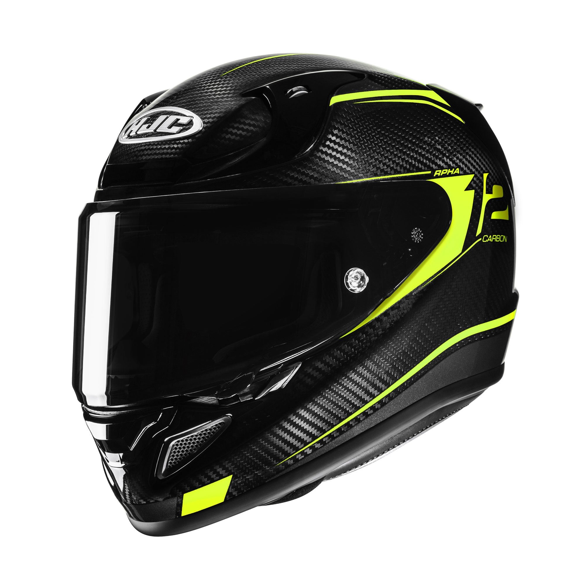 HJC RPHA 12 Carbon Full Face Helmet Keres - Yellow