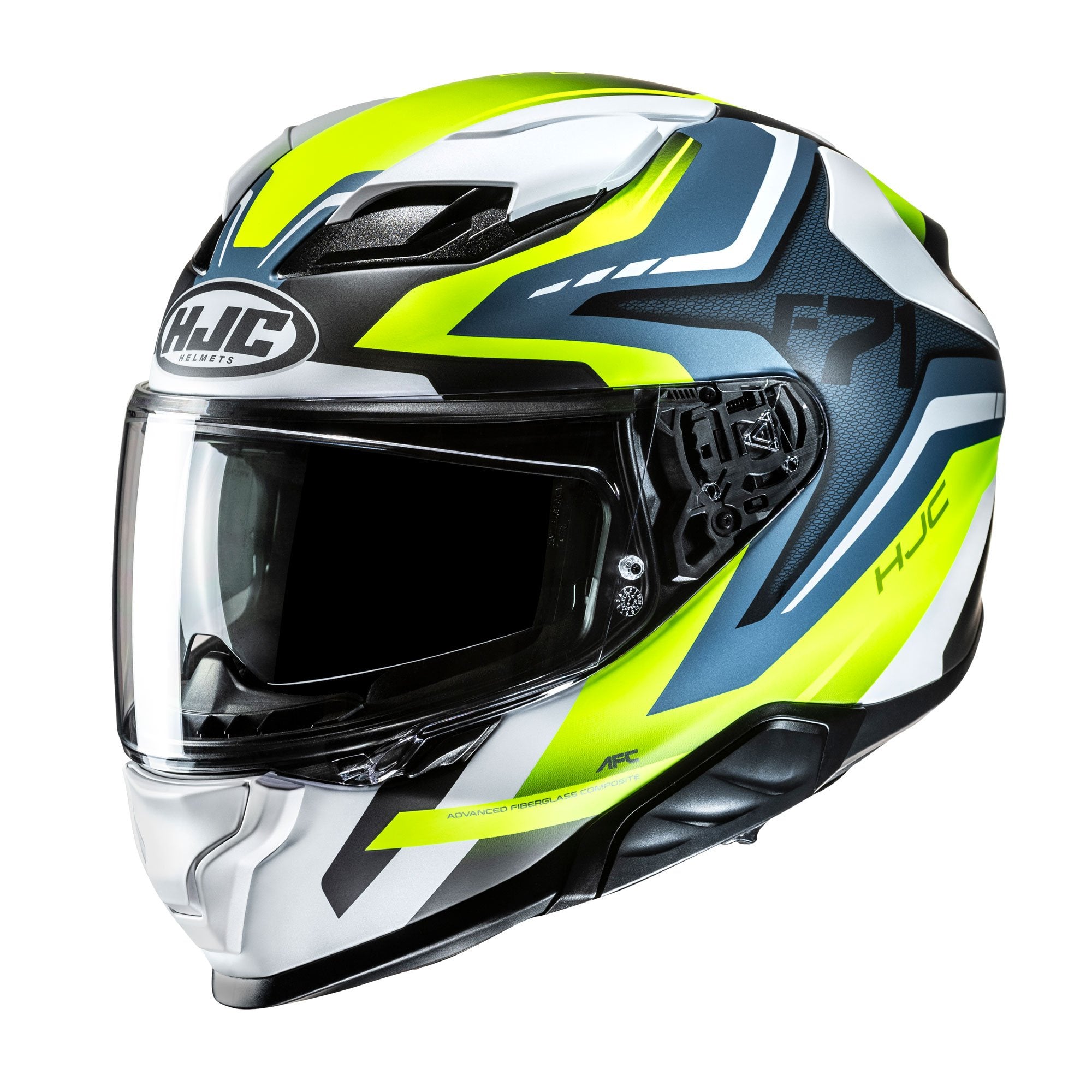 HJC F71 Sports Touring Helmet Fes - Yellow