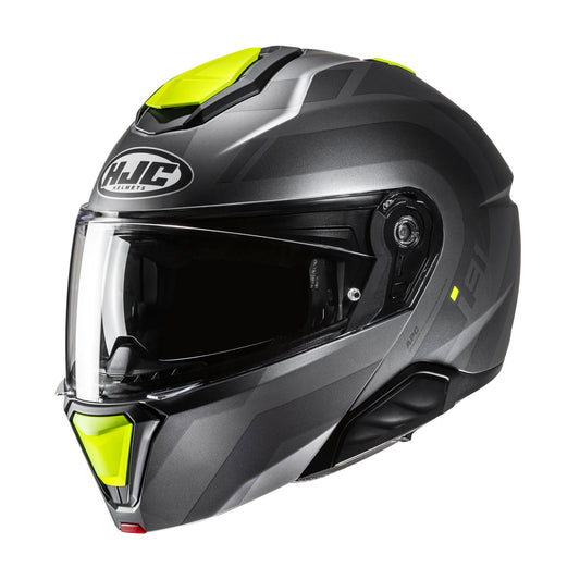 HJC I91 Flip Front Helmet Arven - Yellow