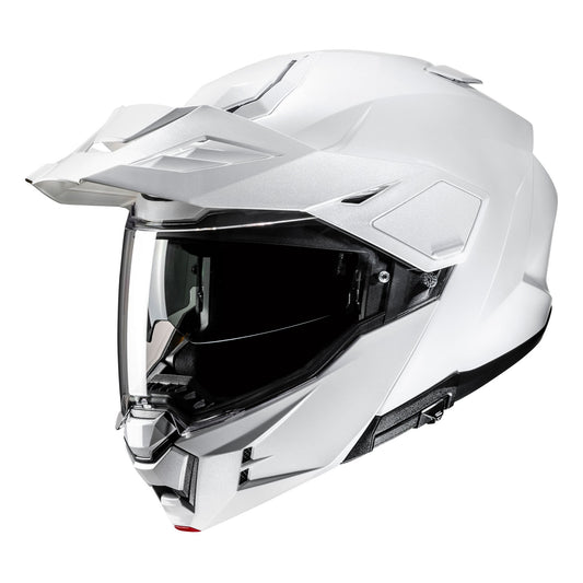 HJC I80 Flip Front Adventure Helmet - Pearl White