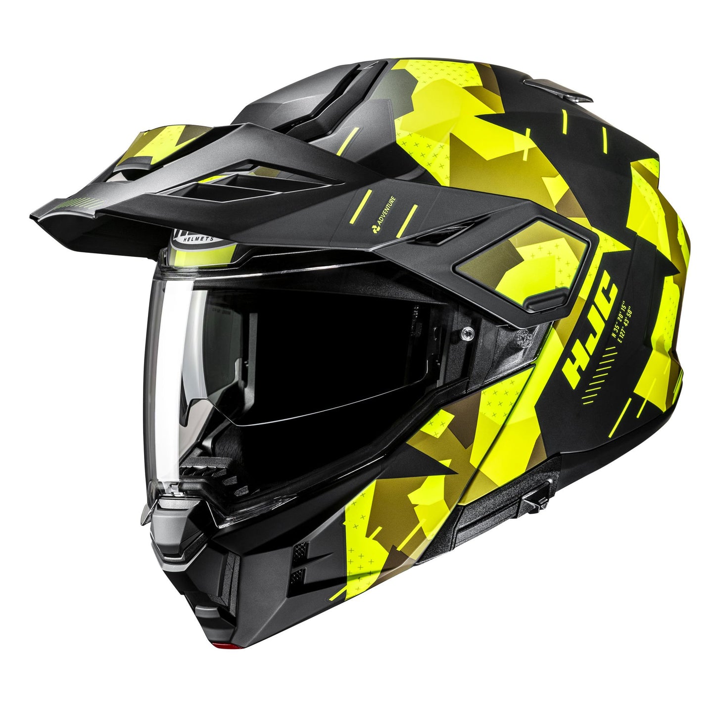 HJC I80 Flip Front Adventure Helmet Roki - Yellow