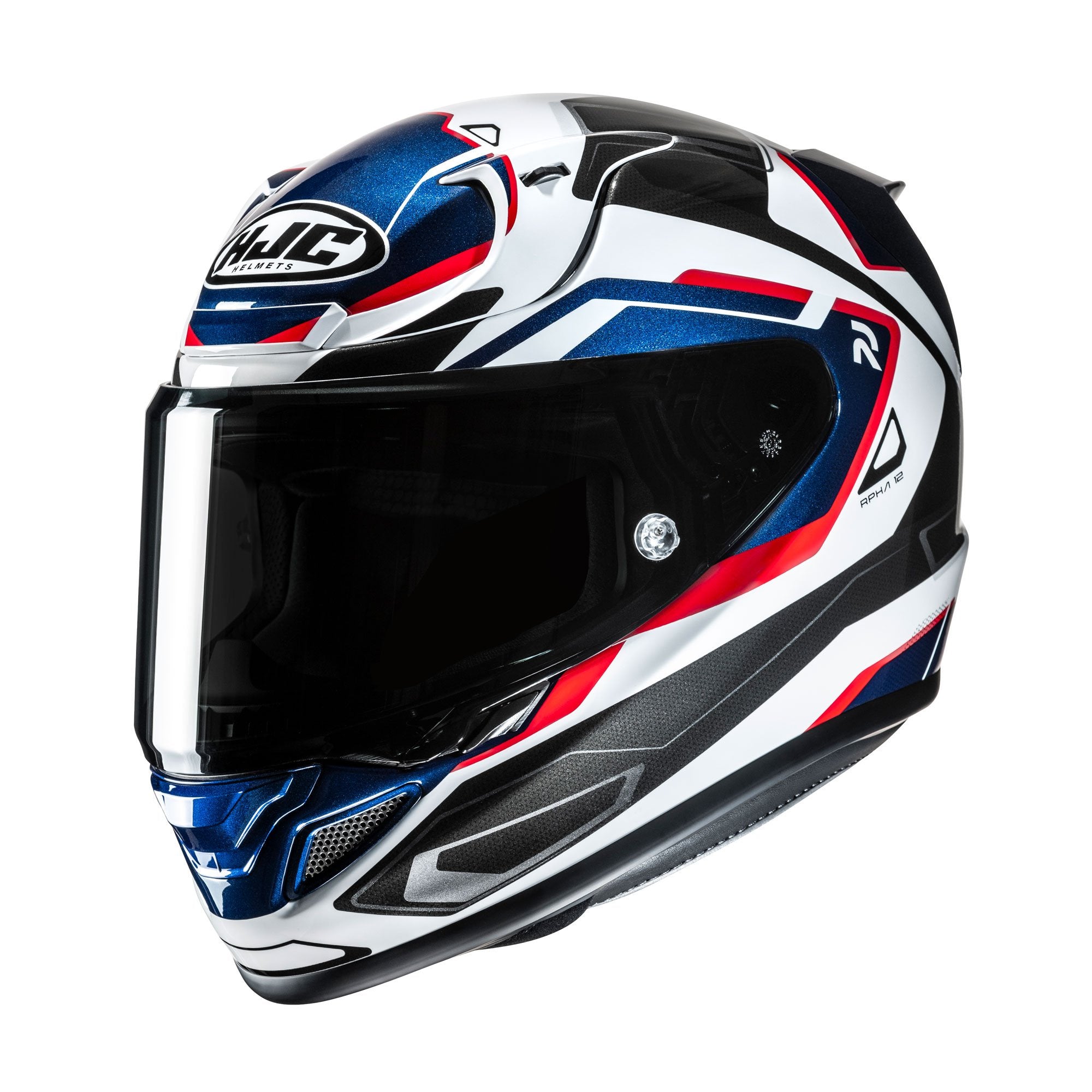 HJC RPHA 12 Full Face Helmet Brels - White / Red / Blue