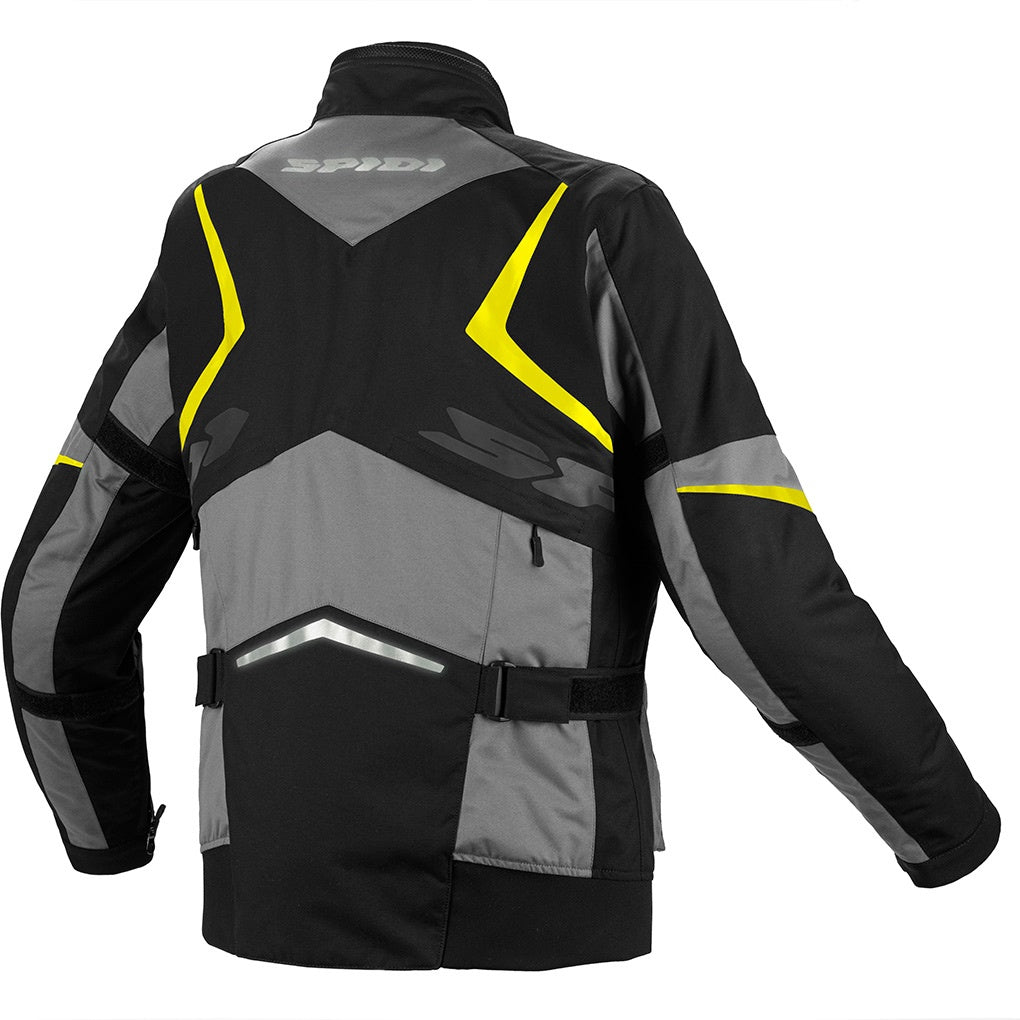 Spidi H2OUT X Tour Waterproof Jacket - Black / Yellow