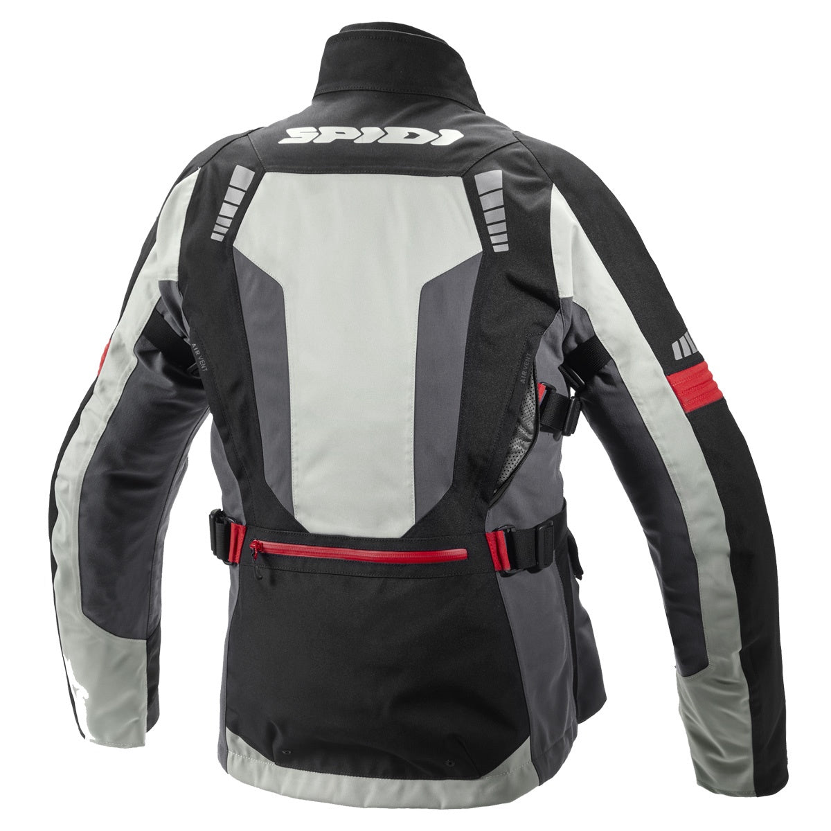 Spidi GB Outlander CE Laminated Textile Jacket - Black / Grey