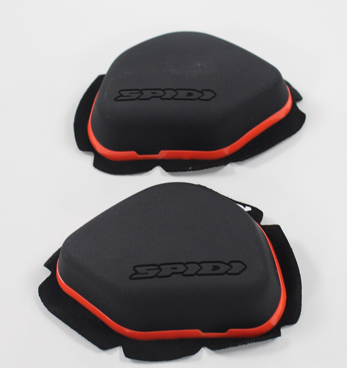 Spidi Racing Knee Sliders - Black / Flo Red