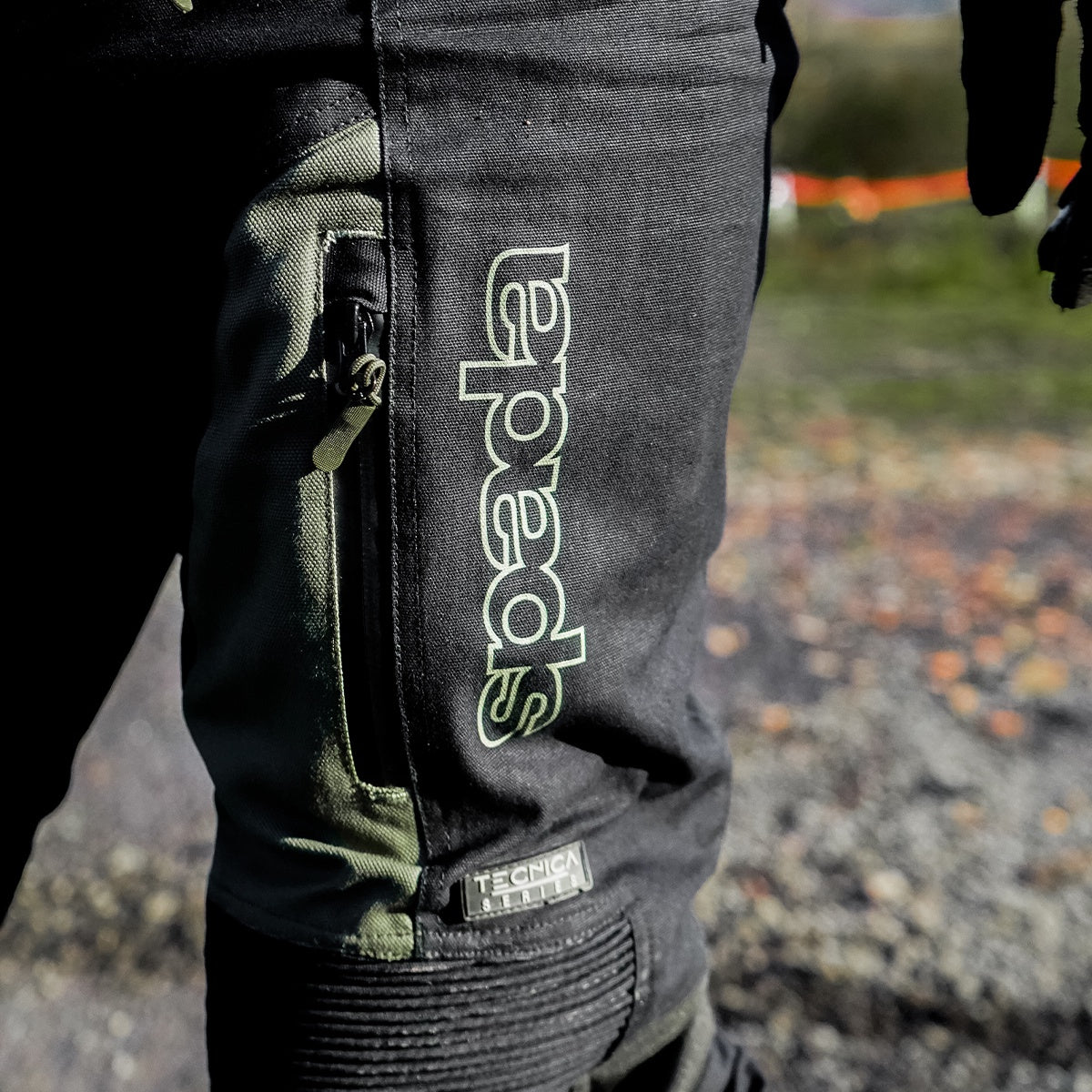 Spada Ascent V3 CE Waterproof Trousers - Black / Green