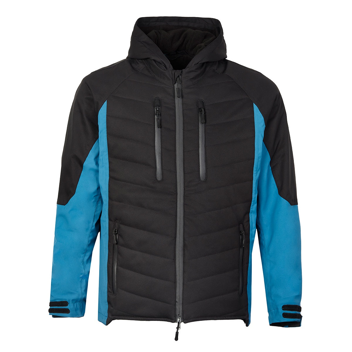 Spada Tino CE Waterproof Textile Jacket - Black / Coral